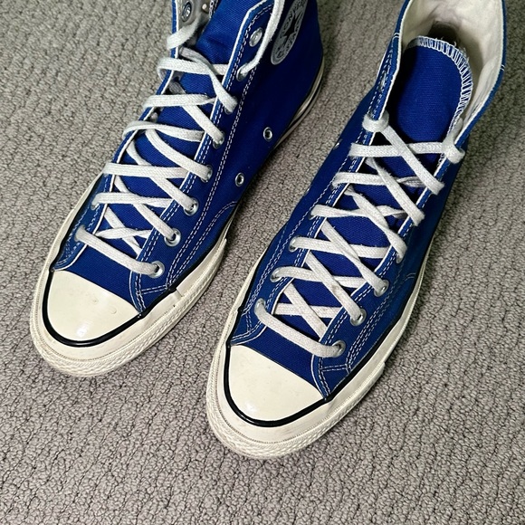 SOLD Converse Blue Chuck 70 High Top Sneakers - Picture 5 of 8